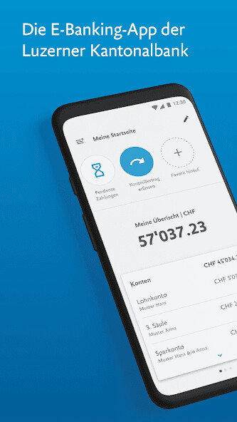Run android online APK LUKB E-Banking from MyAndroid or emulate LUKB E-Banking using MyAndroid