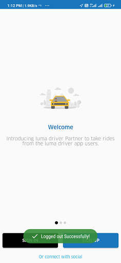 Run android online APK Lumacab driver from MyAndroid or emulate Lumacab driver using MyAndroid