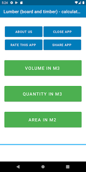 Run android online APK Lumber (board and timber) - calculator from MyAndroid or emulate Lumber (board and timber) - calculator using MyAndroid Run android online APK Lumber (board and timber) - calculator from MyAndroid or emulate Lumber (board and timber) - calculator using MyAndroid
