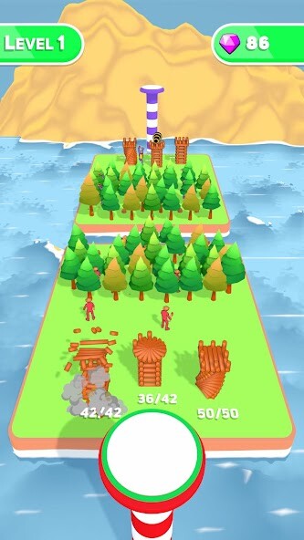 Run android online APK Lumber Castle from MyAndroid or emulate Lumber Castle using MyAndroid