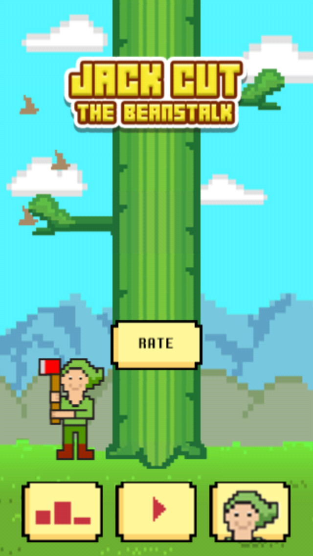 Emulate iPhone app LumberJack Cut The Beanstalk: Lumberman Edition - 8 bit Pixel Fun Kids Games using MyAndroid Emulate iPhone app LumberJack Cut The Beanstalk: Lumberman Edition - 8 bit Pixel Fun Kids Games using MyAndroid