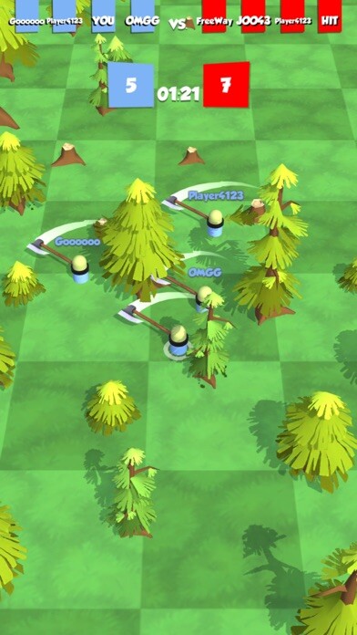 Emulate iPhone app Lumberjacks - Multiplayer Game using MyAndroid Emulate iPhone app Lumberjacks - Multiplayer Game using MyAndroid