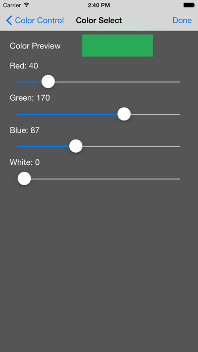 Emulate iPhone app Lumenilaire using MyAndroid Emulate iPhone app Lumenilaire using MyAndroid