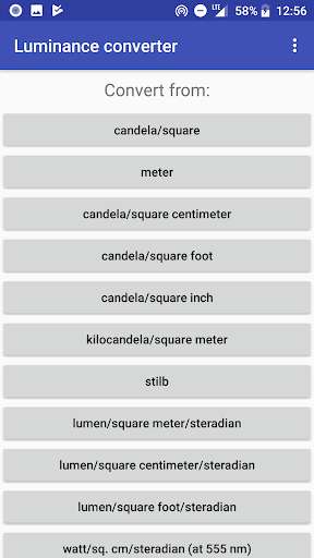 Run android online APK Luminance converter from MyAndroid or emulate Luminance converter using MyAndroid