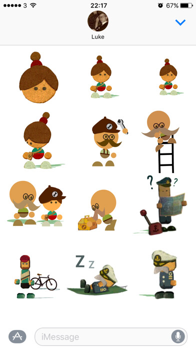 Emulate iPhone app Lumino City Stickers using MyAndroid Emulate iPhone app Lumino City Stickers using MyAndroid