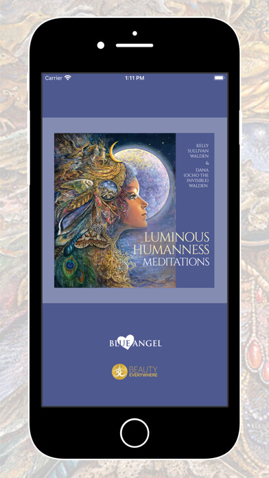 Emulate iPhone app Luminous Humanness Meditations using MyAndroid