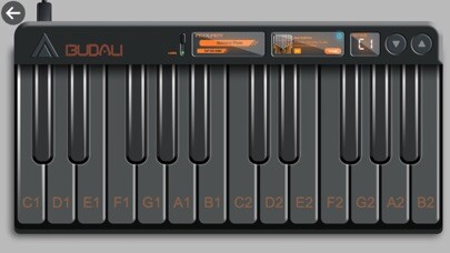 Emulate iPhone app Luminous Virtual Piano using MyAndroid