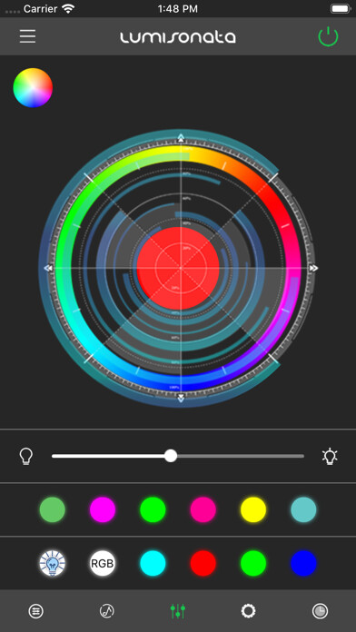 Emulate iPhone app LUMISONATA2.0 using MyAndroid