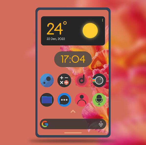Run android online APK Lumos Dark - Round Icon Pack from MyAndroid or emulate Lumos Dark - Round Icon Pack using MyAndroid