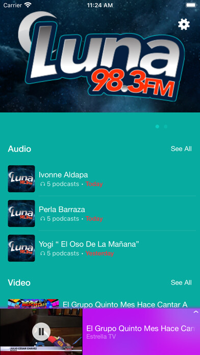 Emulate iPhone app LUNA 98.3 - Dallas using MyAndroid Emulate iPhone app LUNA 98.3 - Dallas using MyAndroid
