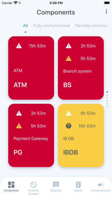 Emulate iPhone app Luna - Notification App using MyAndroid