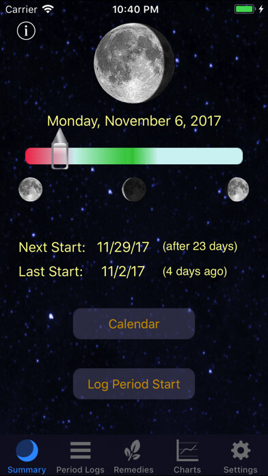 Emulate iPhone app LunaPeriod using MyAndroid Emulate iPhone app LunaPeriod using MyAndroid