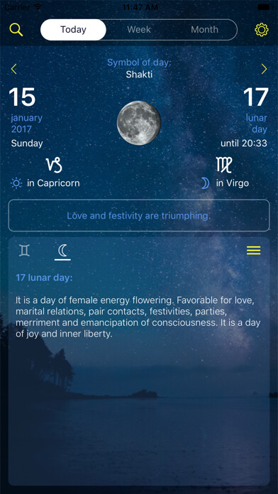 Emulate iPhone app Lunar calendar Dara-Lite using MyAndroid Emulate iPhone app Lunar calendar Dara-Lite using MyAndroid
