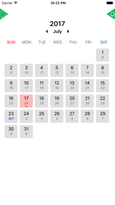 Emulate iPhone app Lunar Reminder Solar Reminder Event Reminder using MyAndroid Emulate iPhone app Lunar Reminder Solar Reminder Event Reminder using MyAndroid