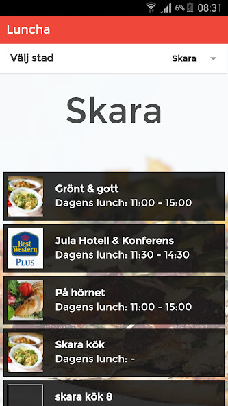 Run android online APK Luncha appen from MyAndroid or emulate Luncha appen using MyAndroid