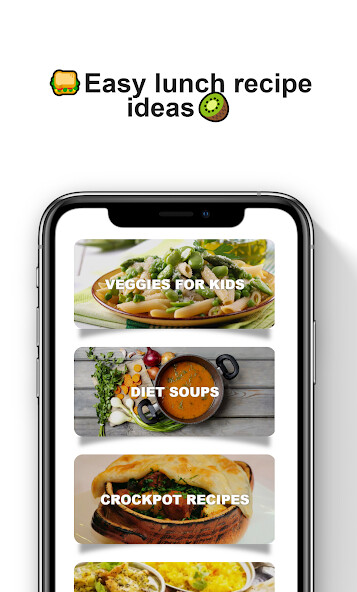 Run android online APK Lunch recipes app from MyAndroid or emulate Lunch recipes app using MyAndroid