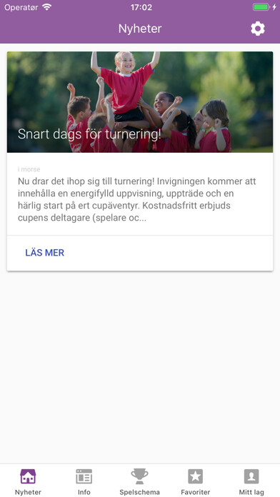 Emulate iPhone app Lundaspelen Handboll using MyAndroid