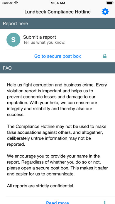 Run android online APK Lundbeck Compliance Hotline from MyAndroid or emulate Lundbeck Compliance Hotline using MyAndroid