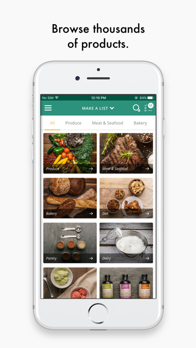 Emulate iPhone app Lunds and Byerlys using MyAndroid