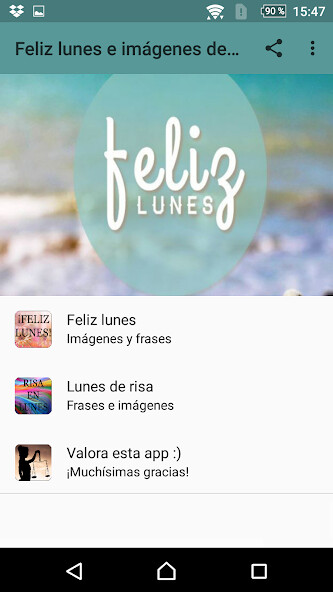 Run android online APK LUNES, PRIMER DÍA DE LA SEMANA from MyAndroid or emulate LUNES, PRIMER DÍA DE LA SEMANA using MyAndroid Run android online APK LUNES, PRIMER DÍA DE LA SEMANA from MyAndroid or emulate LUNES, PRIMER DÍA DE LA SEMANA using MyAndroid