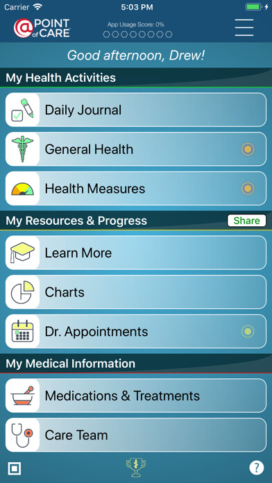 Emulate iPhone app Lung Cancer Manager using MyAndroid Emulate iPhone app Lung Cancer Manager using MyAndroid