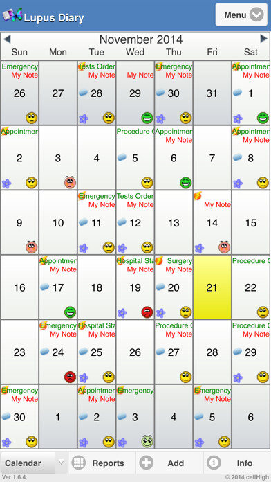 Emulate iPhone app Lupus Diary using MyAndroid Emulate iPhone app Lupus Diary using MyAndroid