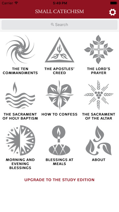 Emulate iPhone app Luther’s Small Catechism using MyAndroid Emulate iPhone app Luther’s Small Catechism using MyAndroid