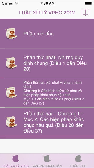 Emulate iPhone app Lu?t X? Lý Vi Ph?m Hành Chính 2012 using MyAndroid Emulate iPhone app Lu?t X? Lý Vi Ph?m Hành Chính 2012 using MyAndroid