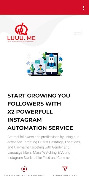 Run android online APK Luuu-In-gram Marketing Tool from MyAndroid or emulate Luuu-In-gram Marketing Tool using MyAndroid Run android online APK Luuu-In-gram Marketing Tool from MyAndroid or emulate Luuu-In-gram Marketing Tool using MyAndroid
