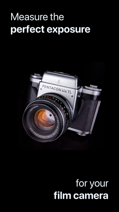 Emulate iPhone app Luxilux Light Meter using MyAndroid