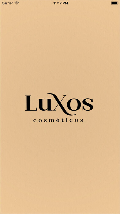 Emulate iPhone app Luxos Cosméticos using MyAndroid