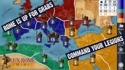 Emulate iPhone app Lux Roman Empire Conquest using MyAndroid