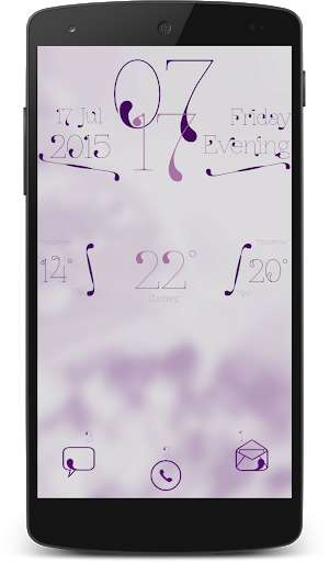 Emulate Android APK Luxuriant UCCW Clock Skin Emulate Android APK Luxuriant UCCW Clock Skin