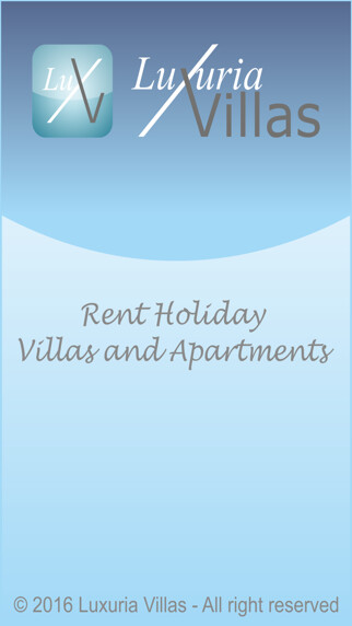 Emulate iPhone app Luxuria Villas using MyAndroid