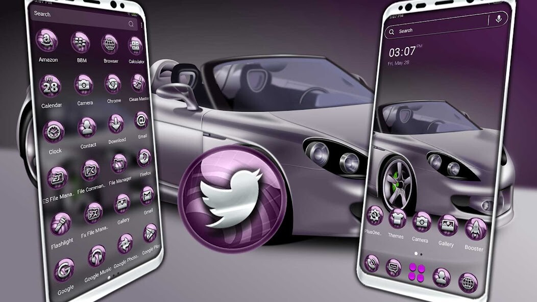 Run android online APK Luxury Car Launcher Theme from MyAndroid or emulate Luxury Car Launcher Theme using MyAndroid
