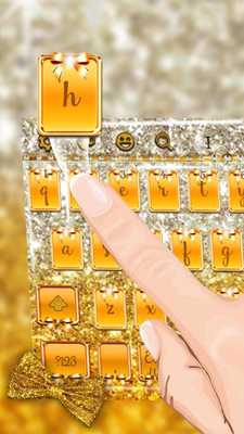 Emulate Android APK Luxury Gold Bow Keyboard theme Emulate Android APK Luxury Gold Bow Keyboard theme