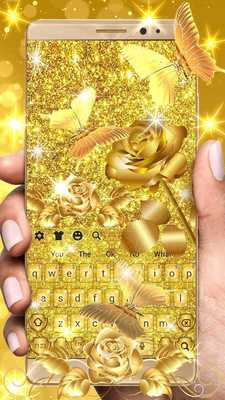 Emulate Android APK Luxury Golden Butterfly Keyboard Theme Emulate Android APK Luxury Golden Butterfly Keyboard Theme