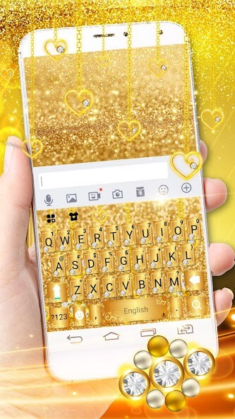 Emulate Android APK Luxury Gold Keyboard Theme Emulate Android APK Luxury Gold Keyboard Theme