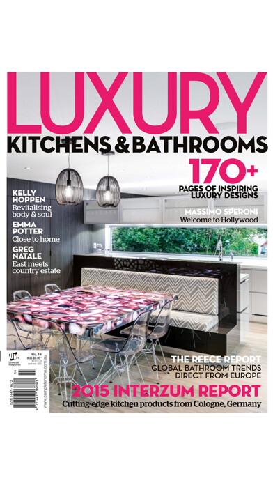 Emulate iPhone app Luxury Kitchens and Bathrooms using MyAndroid