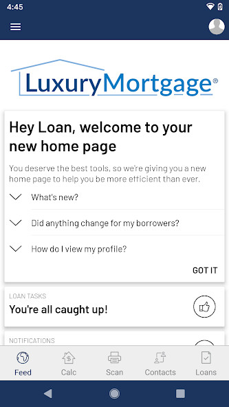 Run android online APK Luxury Mortgage Mobile from MyAndroid or emulate Luxury Mortgage Mobile using MyAndroid