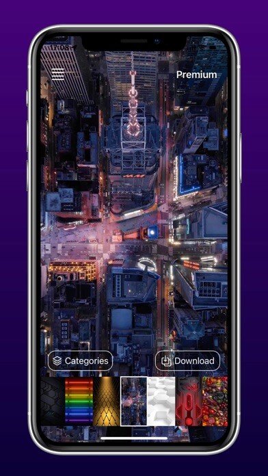 Emulate iPhone app LuxWall Live Wallpapers using MyAndroid