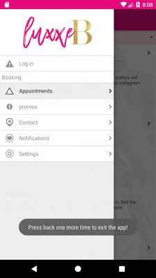 Emulate Android APK Luxxe B.
