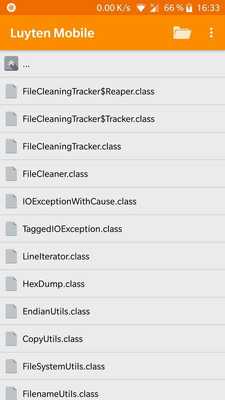 Emulate Android APK Luyten Mobile
