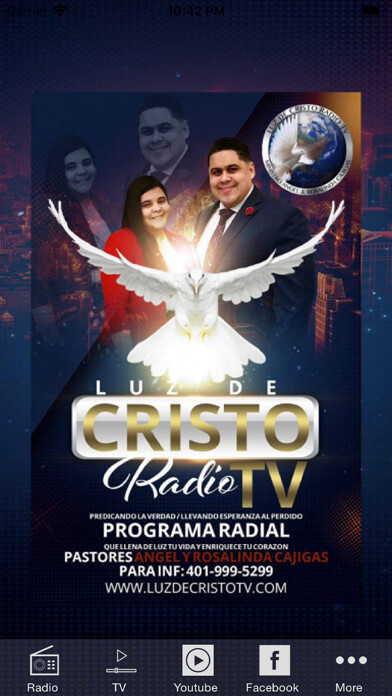 Emulate iPhone app Luz De Cristo Radio TV using MyAndroid Emulate iPhone app Luz De Cristo Radio TV using MyAndroid