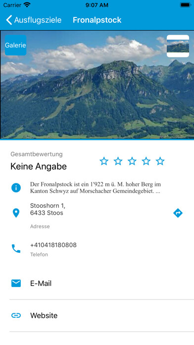 Emulate iPhone app Luzern using MyAndroid