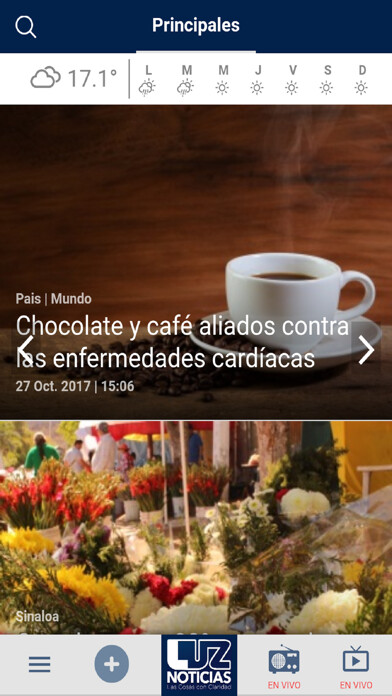 Emulate iPhone app Luz Noticias using MyAndroid Emulate iPhone app Luz Noticias using MyAndroid
