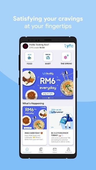 Run android online APK Lyfe - Food Delivery from MyAndroid or emulate Lyfe - Food Delivery using MyAndroid