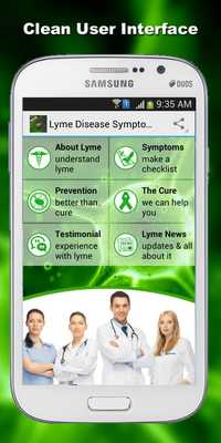 Emulate Android APK Lyme Disease: Sypmtoms  Cure