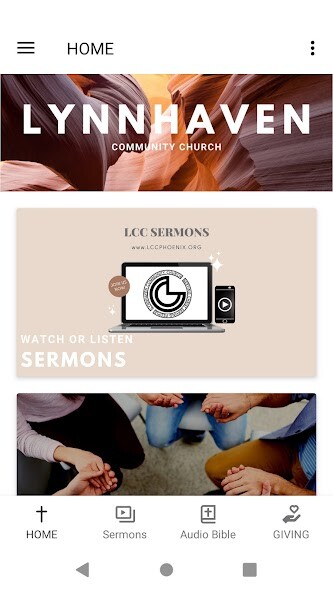 Emulate iPhone app Lynnhaven Community Church using MyAndroid Emulate iPhone app Lynnhaven Community Church using MyAndroid