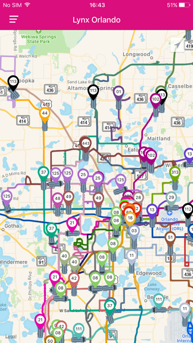 Emulate iPhone app LYNX Bus Tracker by DoubleMap using MyAndroid Emulate iPhone app LYNX Bus Tracker by DoubleMap using MyAndroid
